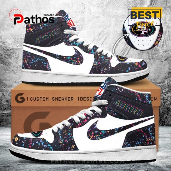 San Francisco 49ers Crucial Catch 2025 Air Jordan 1 Sneaker