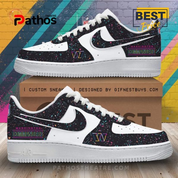 Washington Commanders Crucial Catch 2025 Air Force 1 Sneaker