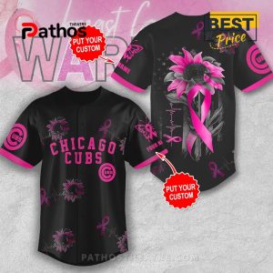 2025 Chicago Cubs x Breast Cancer Awareness Baseball Jersey