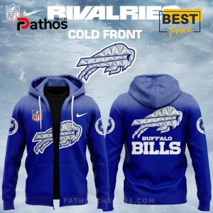 Buffalo Bills 2025-2026 Rivalries Cold Front Hoodie – Blue