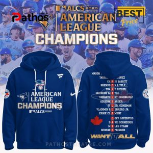Toronto Blue Jays x American League Champions Hoodie, Pants Toronto Blue Jays x American League Champions Hoodie, Pants