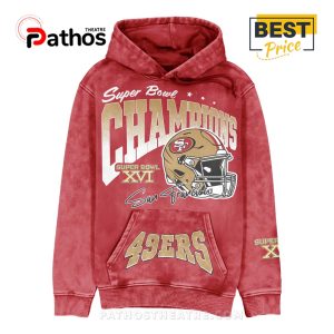 Super Bowl XVI 1981-San Francisco 49ers Hoodie