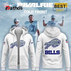 Bills Mafia NFL 2025 Cold Front Limited Zip Hoodie, Cap