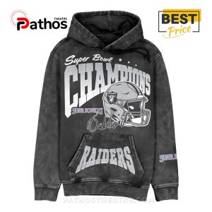 Super Bowl XI 1976-Oakland Raiders Hoodie