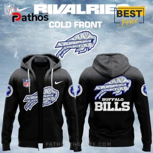 Buffalo Bills 2025-2026 Rivalries Cold Front Hoodie – Black