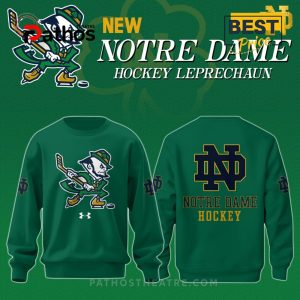New Notre Dame Leprechaun 2025 Hockey Hoodie 1 new notre dame leprechaun 2025 hockey hoodie 2 zzRuv