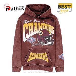 Super Bowl XXVI 1991-Washington Redskins Hoodie
