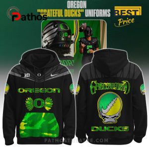 Oregon Football x Grateful Ducks Limited Edition Hoodie And Cap