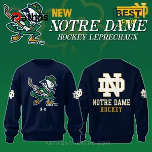 notre dame leprechaun limited edition hockey hoodie 2025 2 x8OQB