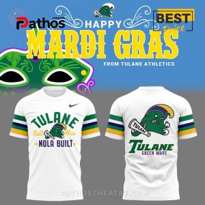 Tulane Baseball Limited Edition Mardi Gras Hoodie 2025