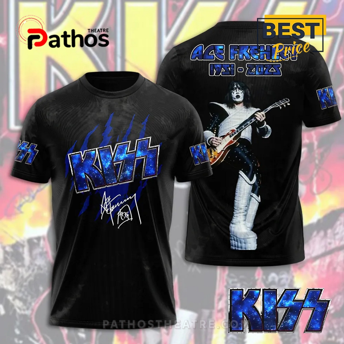 Ace Frehley 1951 – 2025 Memories Signatures Hoodie Ace Frehley 1951 – 2025 Memories Signatures Hoodie