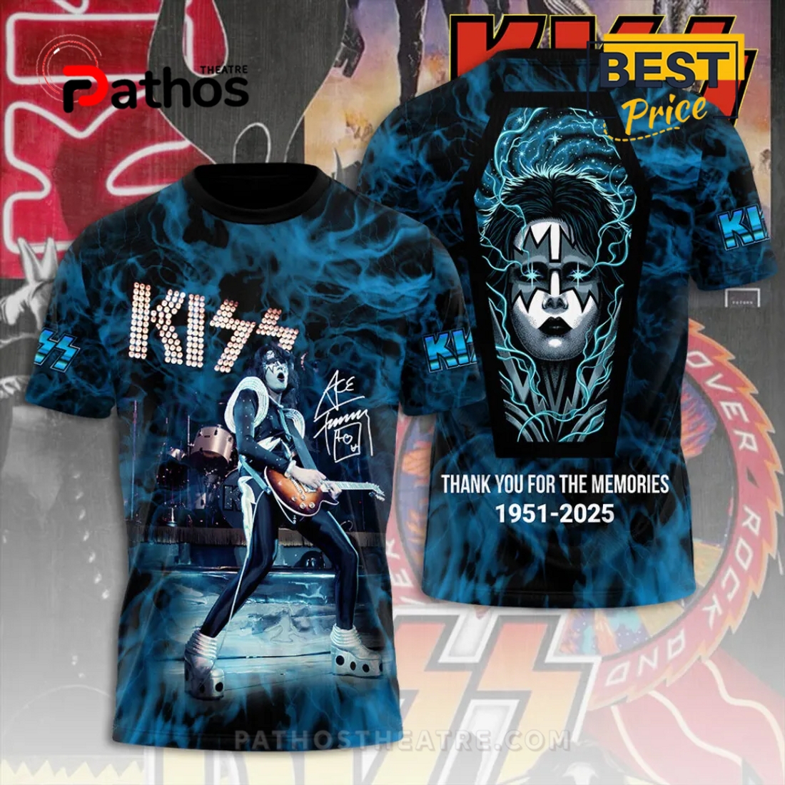 Ace Frehley Thank You For The Memories 1951 – 2025 Hoodie Ace Frehley Thank You For The Memories 1951 – 2025 Hoodie