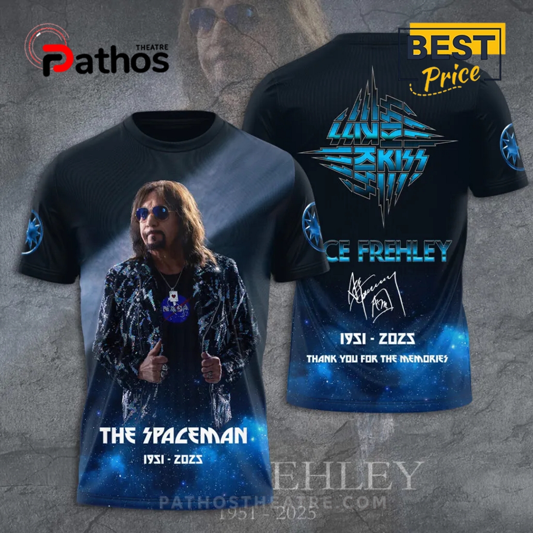 Ace Frehley Thank You For The Memories Hoodie 2025 Ace Frehley Thank You For The Memories Hoodie 2025