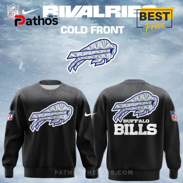 Buffalo Bills 2025-2026 Rivalries Cold Front Black Hoodie