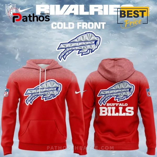 Buffalo Bills 2025-2026 Rivalries Cold Front Red Hoodie, Pants