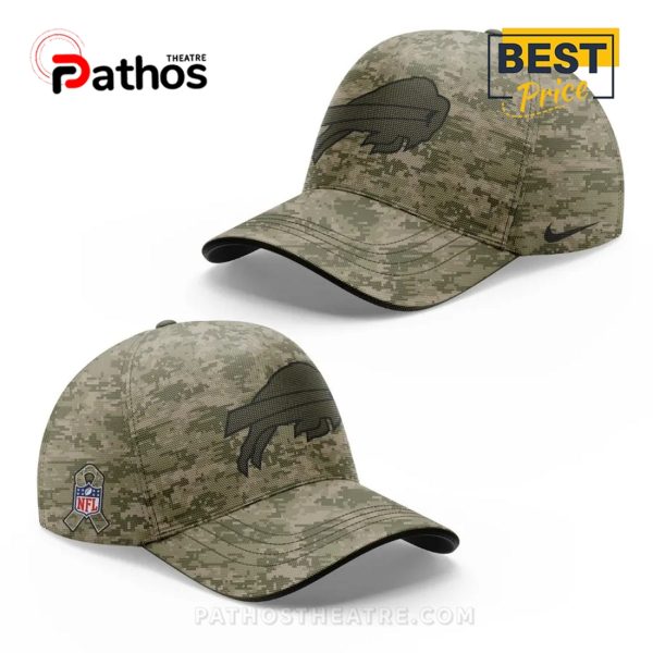Buffalo Bills 2025-2026 Salute to Service Hoodie, Cap