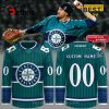 Custom Seattle Mariners Exclusive Version Hockey Jersey