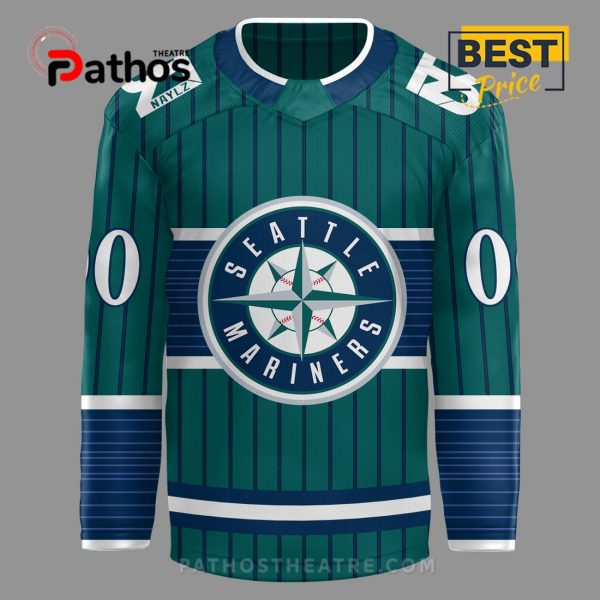 Custom Seattle Mariners Exclusive Version Hockey Jersey