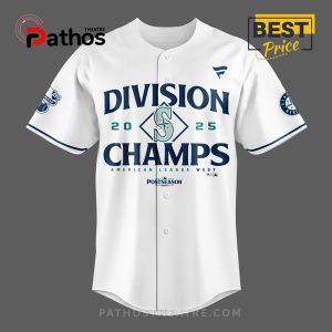 seattle mariners white 2025 al west division champions baseball jersey 2 e9nhh