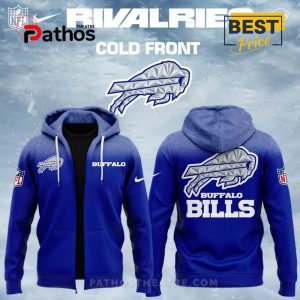 Buffalo Bills 2025-2026 Rivalries Cold Front Blue Hoodie