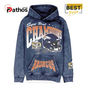 Super Bowl 50 2015-Denver Broncos Hoodie