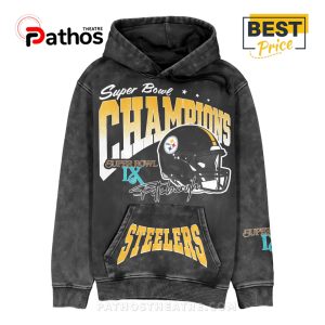 Super Bowl IX 1974-Pittsburgh Steelers Hoodie 1 super bowl ix 1974 pittsburgh steelers hoodie 2 7E0cu