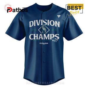 seattle mariners 2025 al west division champions jersey limited edition 2 1jEHj
