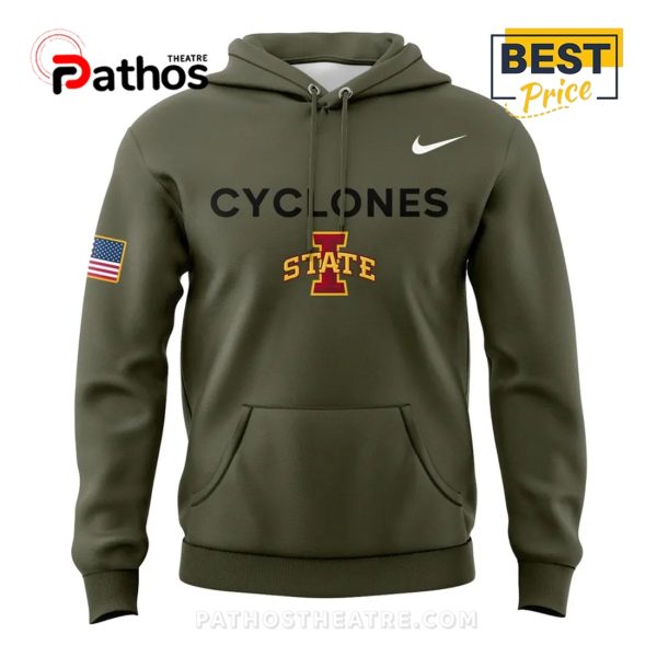 Iowa State Wrestling 2025 Veterans Day Limited Edition Hoodie