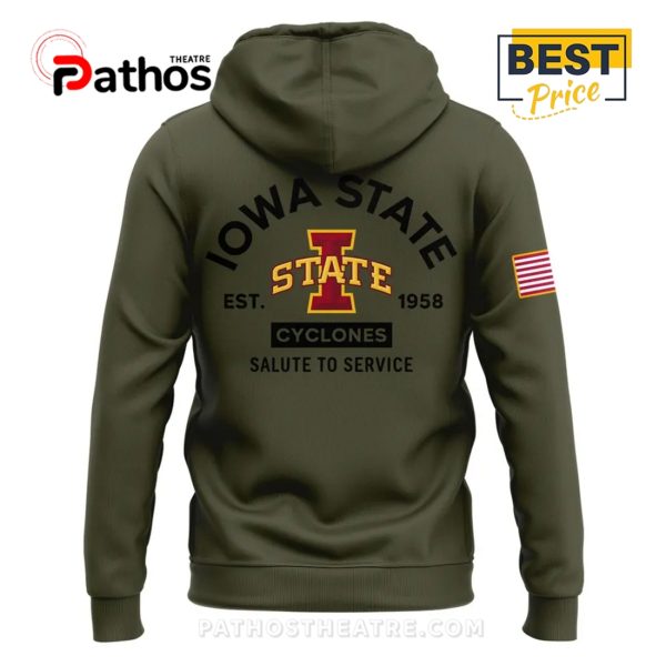 Iowa State Wrestling 2025 Veterans Day Limited Edition Hoodie