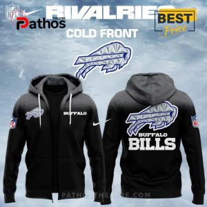 Buffalo Bills 2025-2026 Rivalries Cold Front Black Hoodie