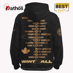 Blue Jays x American League Champions Gold Edition Hoodie And Cap 2 blue jays x american league champions gold edition hoodie and cap 3 8pvNc