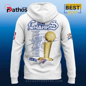 OKC Thunder 2025 NBA Champions Parade Hoodie And Cap 2 okc thunder 2025 nba champions parade hoodie and cap 3 e4A65