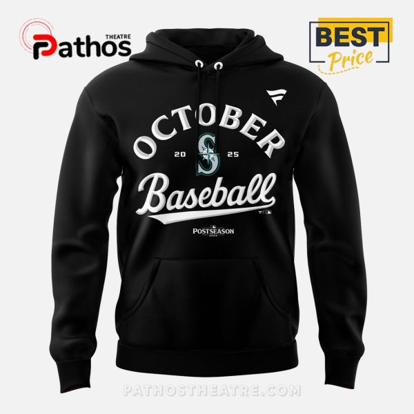 Limited Edition Seattle Mariners October 2025 Black Hoodie, Pants