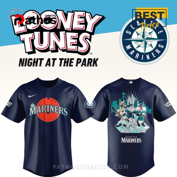 Mariners Looney Tunes Night Baseball Jersey – Limited Edition
