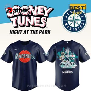 Mariners Looney Tunes Night Baseball Jersey – Limited Edition