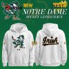 New Notre Dame Leprechaun Hockey Hoodie 2025