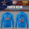 OC Thunder Puerto Rican Heritage 2025 Combo Hoodie And Cap