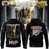 OKC Thunder 2025 NBA Champions MPV Black Hoodie