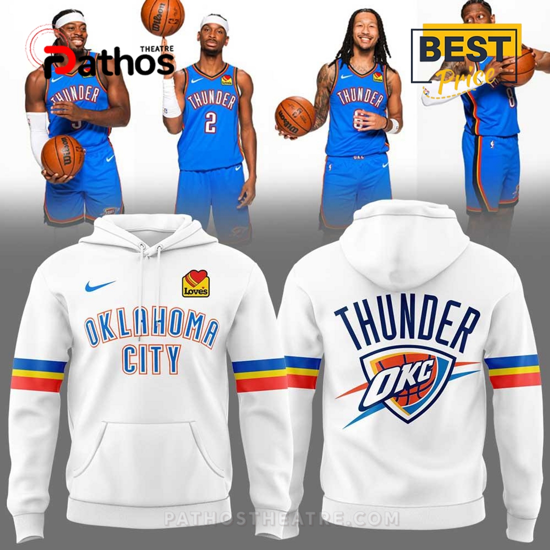 Oklahoma City Thunder Association Swingman 25-26 Hoodie Oklahoma City Thunder Association Swingman 25-26 Hoodie