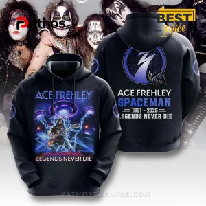 ace frehley spaceman 1951 2025 legends never die hoodie 1 B9Dza
