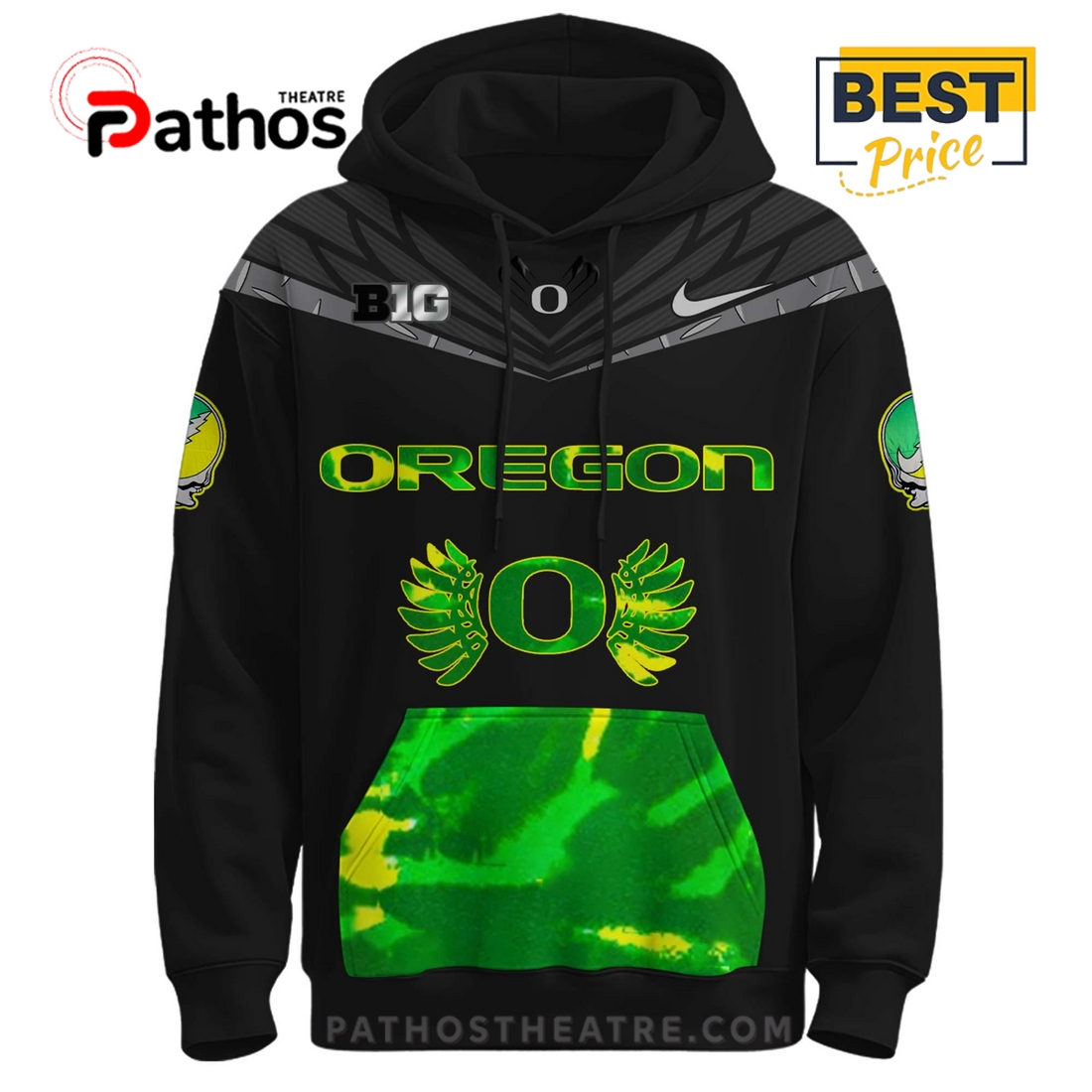 Oregon Football x Grateful Ducks Limited Edition Hoodie 2025 Oregon Football x Grateful Ducks Limited Edition Hoodie 2025