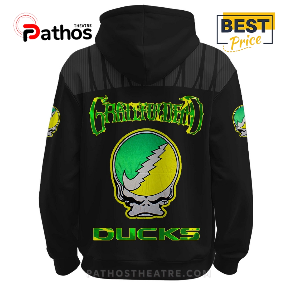 Oregon Football x Grateful Ducks Limited Edition Hoodie 2025 Oregon Football x Grateful Ducks Limited Edition Hoodie 2025