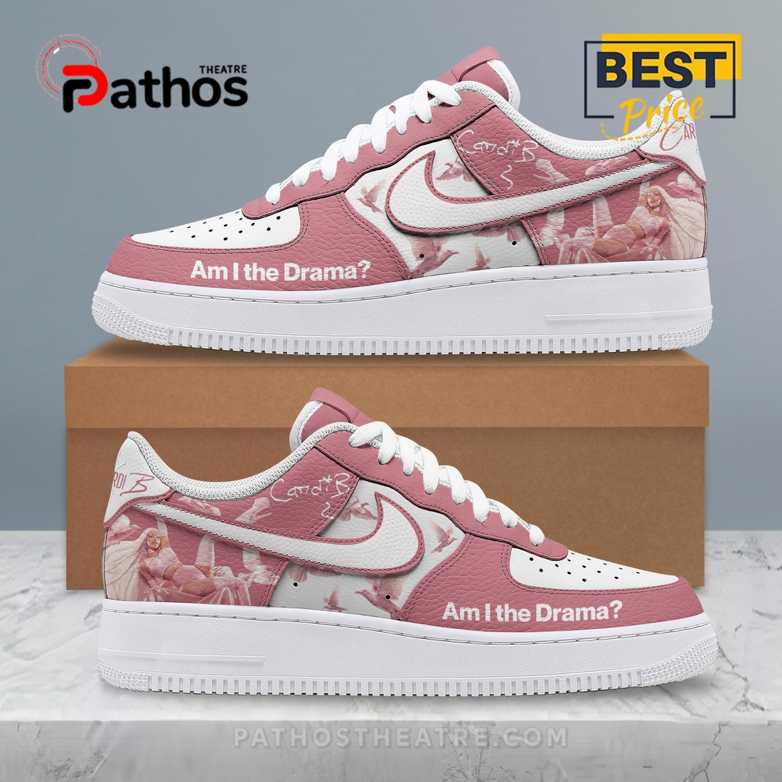 Premium Cardi B Air Force 1 Sneakers Premium Cardi B Air Force 1 Sneakers
