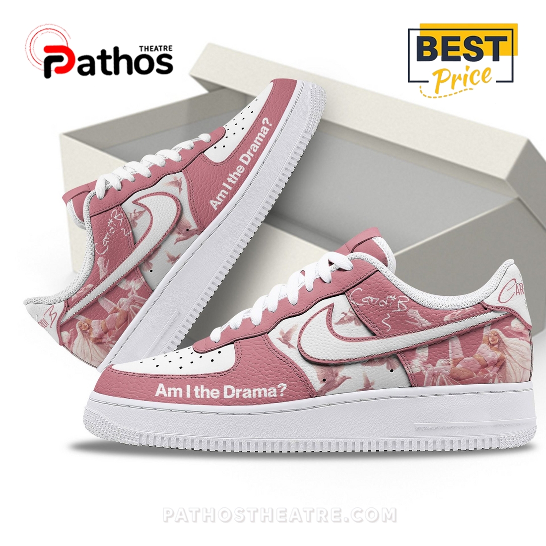 Premium Cardi B Air Force 1 Sneakers Premium Cardi B Air Force 1 Sneakers