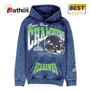 Super Bowl XLVIII 2013-Seattle Seahawks Hoodie