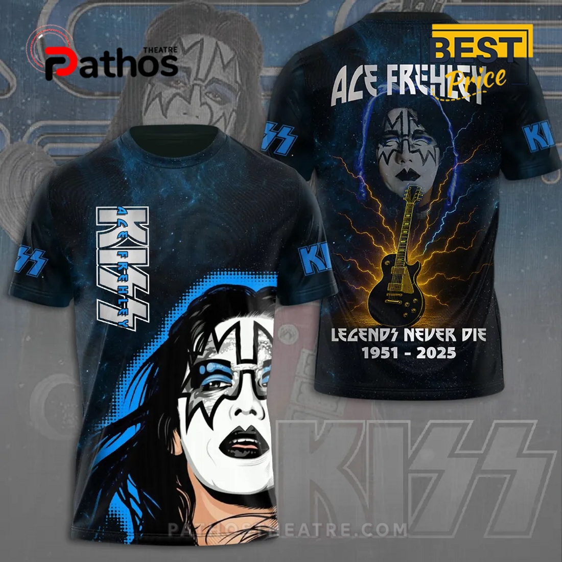 R.I.P Ace Frehley 2025 Anniversary Hoodie R.I.P Ace Frehley 2025 Anniversary Hoodie