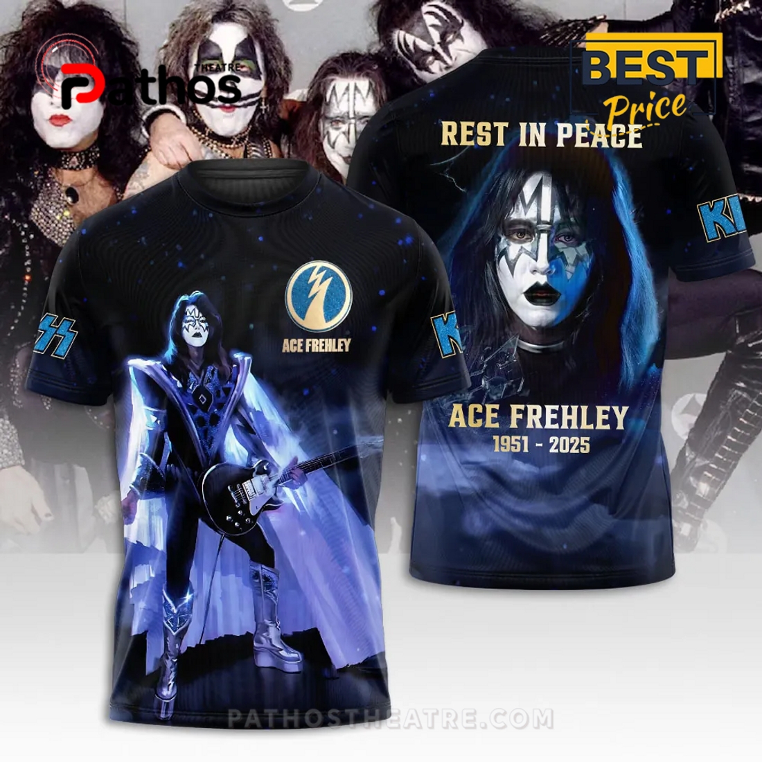 R.I.P Ace Frehley Thank You For The Memories Limited Edition Hoodie R.I.P Ace Frehley Thank You For The Memories Limited Edition Hoodie