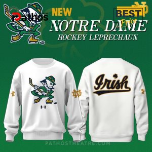 new notre dame leprechaun hockey hoodie 2025 2 DI2Z9