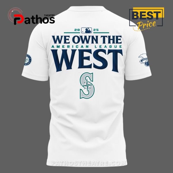 Seattle Mariners 2025 AL West Division Champions Shirt