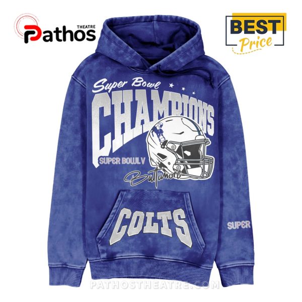 Super Bowl V 1970-Baltimore Colts Hoodie